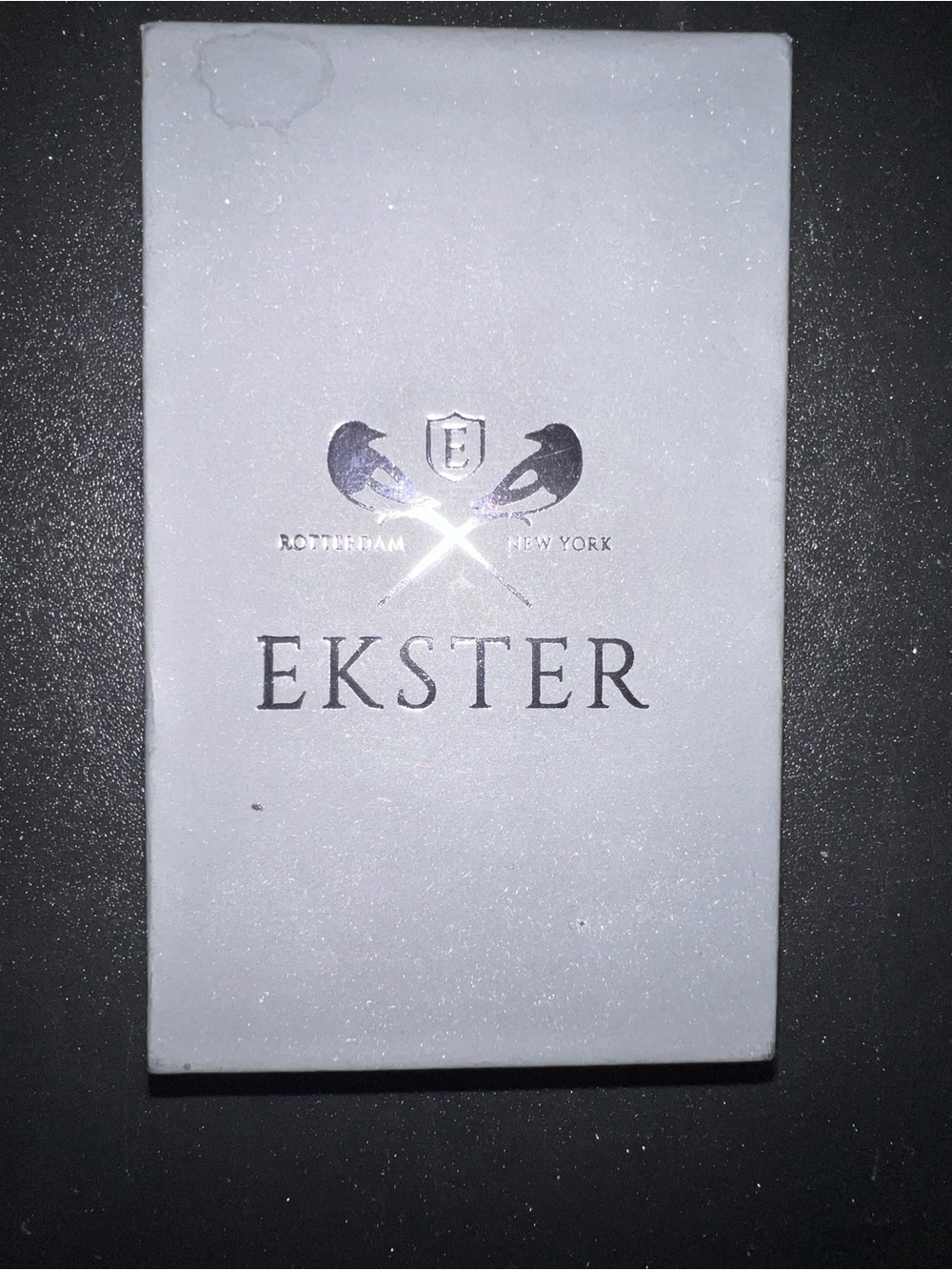 Ekster black wallet